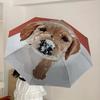 1pc Puppy Automatic Open/Close Umbrella, Formal Events - Ideal Gift for Family or Friends, Outdoor Accessory yy251211210