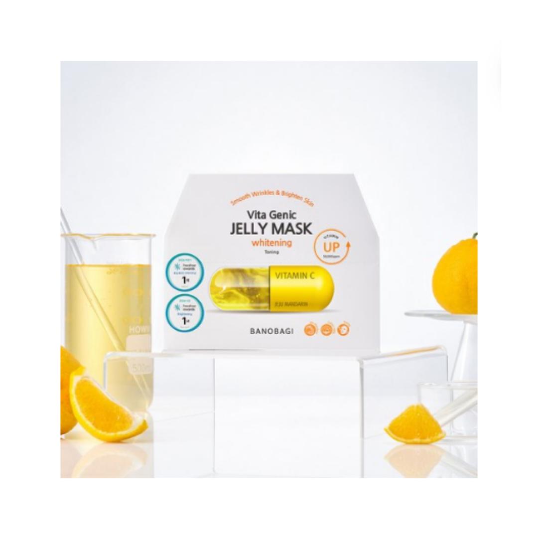 

Banobagi Vitagenic Jelly Mask Whitening — 30 g + 10 Sheets (1 box)