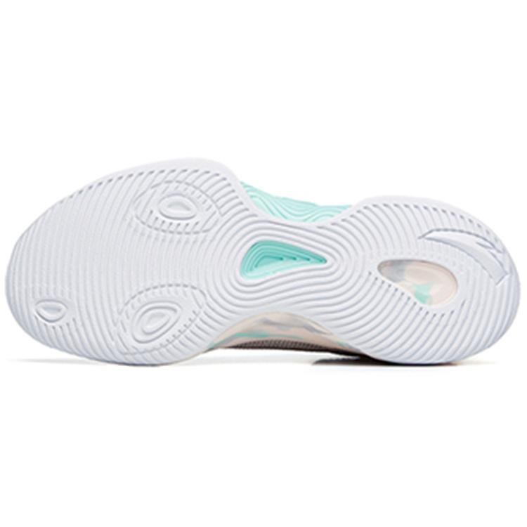 New ANTA Mountain 1 Basketball Shoes Men Low Top Fair Pink/Porcelain Green 112221623S-4