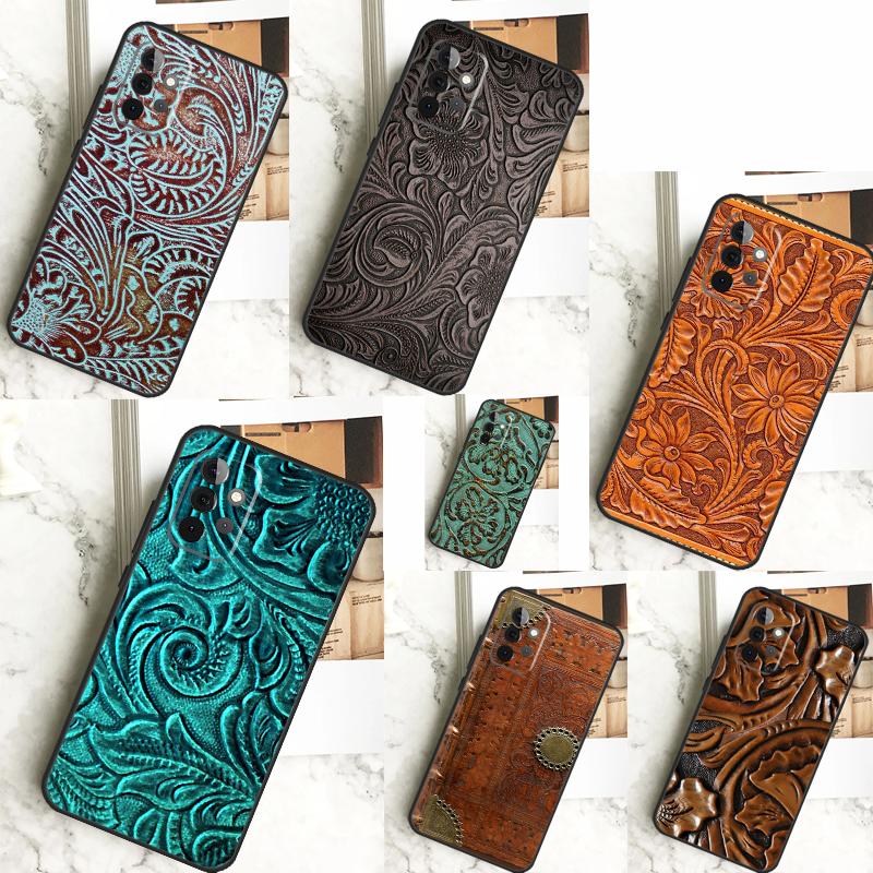 

Коричневый тисненый кожаный чехол для Samsung Galaxy A55 A35 A15 A14 A34 A54 A73 A53 A33 A23 A13 A12 A32 A52 A51 Samsung A25