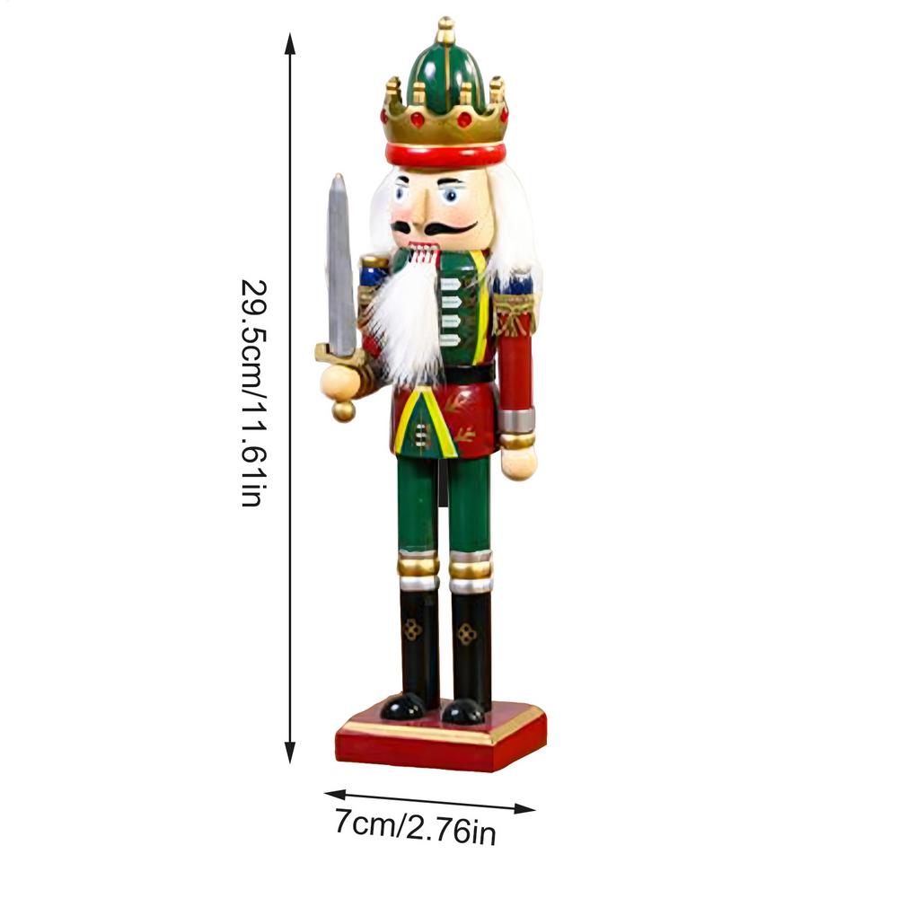 Weihnachts-Nussknacker Weihnachts-Puppe Figur Marionette Nussknacker Feiertags-Nussknacker Marionette Partyzubehör Für Esstisch Zuhause