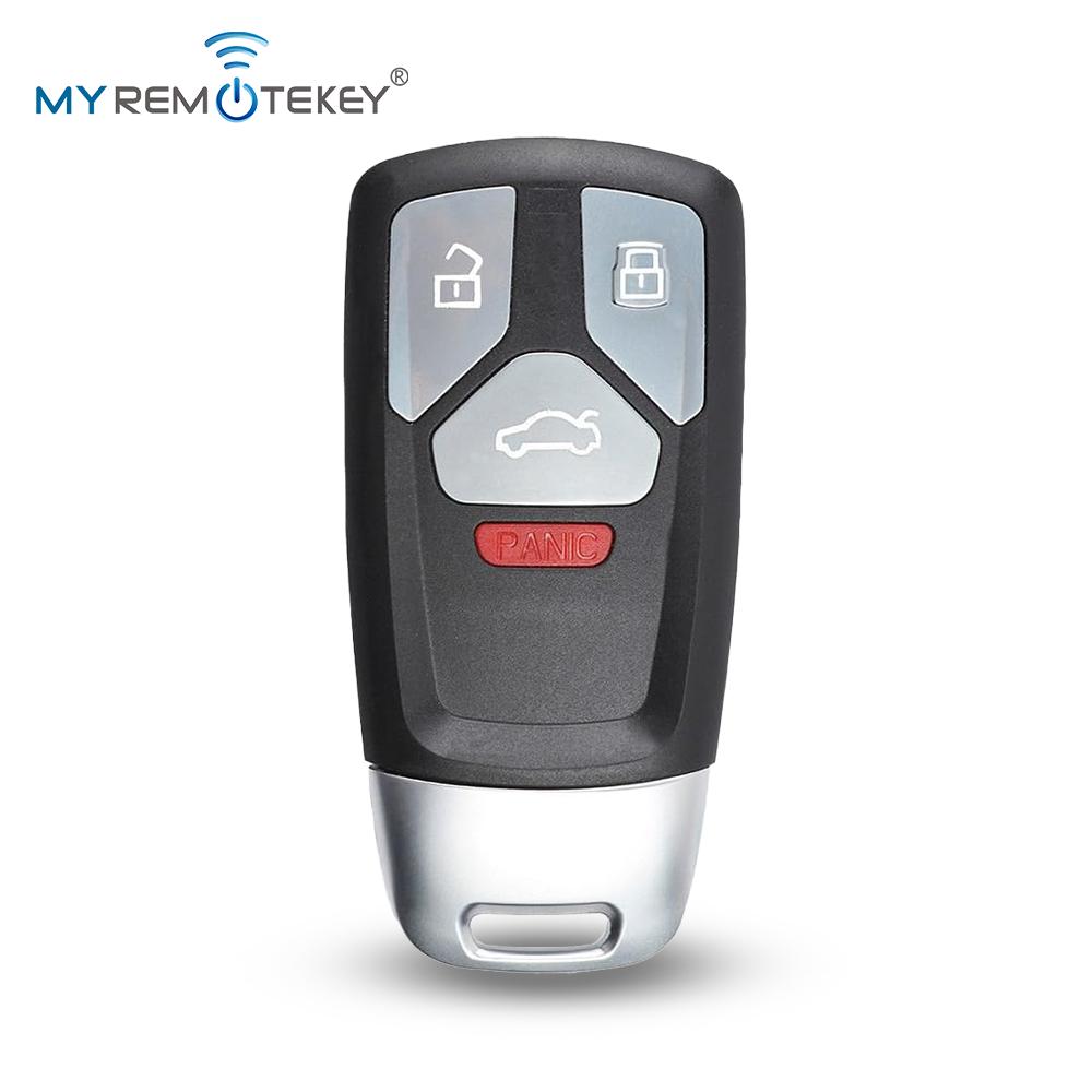For Audi 8L MYREMOTEKEY 4M0 959 754 Smart key case 3/4 button for Audi A3 TT R8 A4 A5 Q5 Q7 S5 SQ5 2016 2017 2018