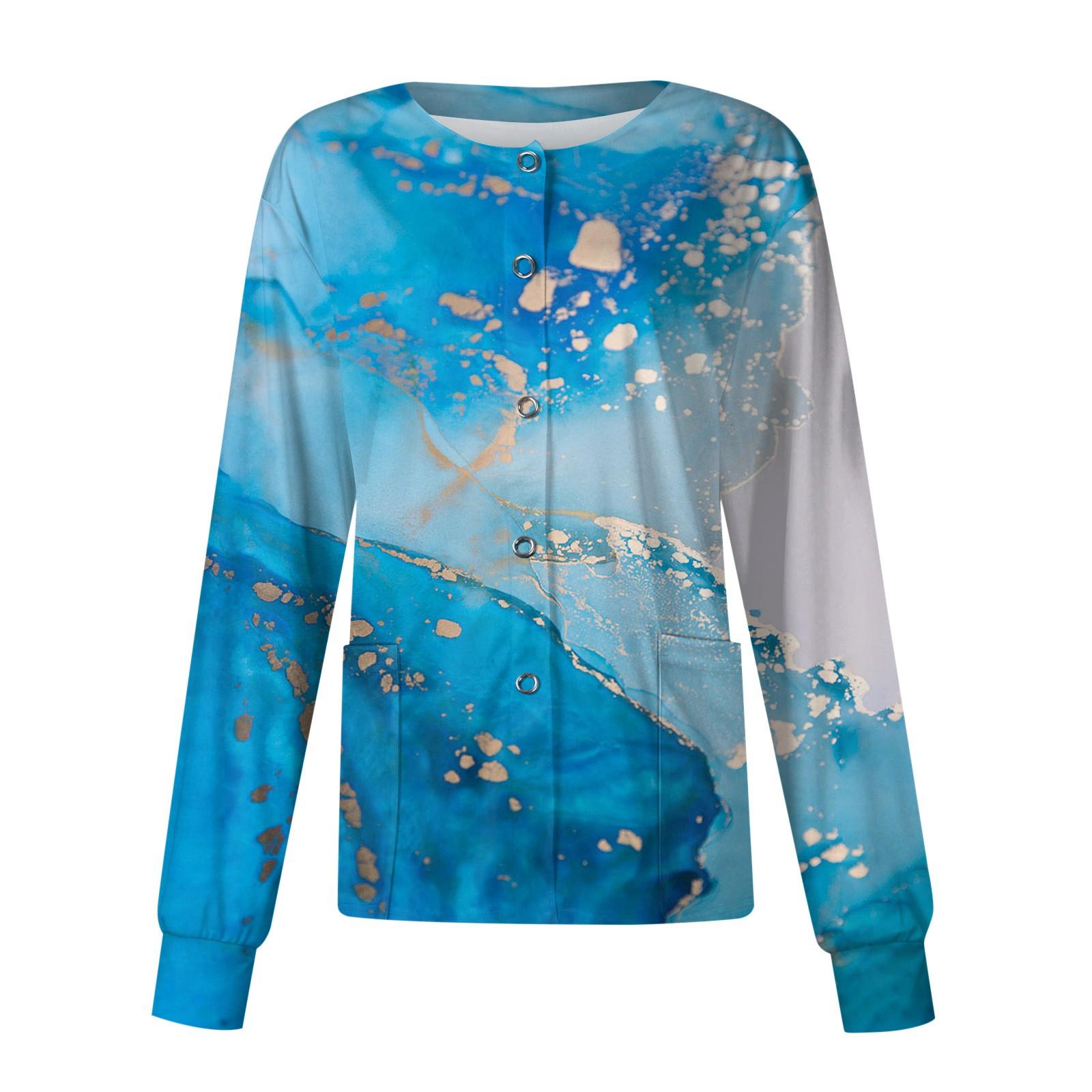 Женский однобортный защитный комбинезон с длинным рукавом и карманом — фото 3