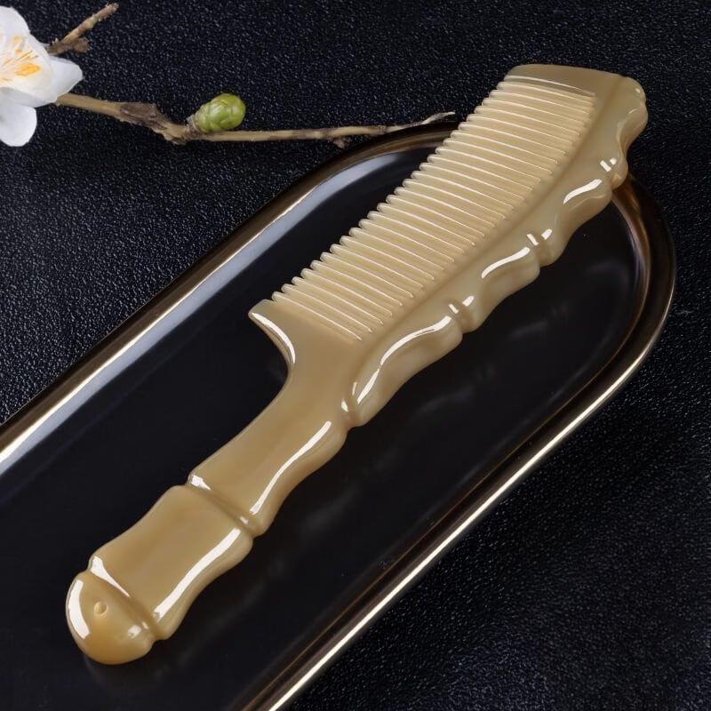 Natural Ox Horn Meridian Massage Comb
