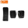 1 Set Stainless Steel Car Gas Brake Pedals for For VW New Beetle + Cabrio 1999-2010 for VW Fox for for Seat Ibiza 6K/6L/6J