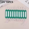 10Pcs/Lot 12V/24V Multicolour Led Modules Cob Light Backlight Shop Banner Waterproof Ip65 Decorations Warm White