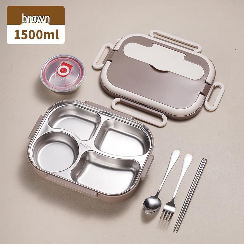 Portable Microwavable Divided Bento Box