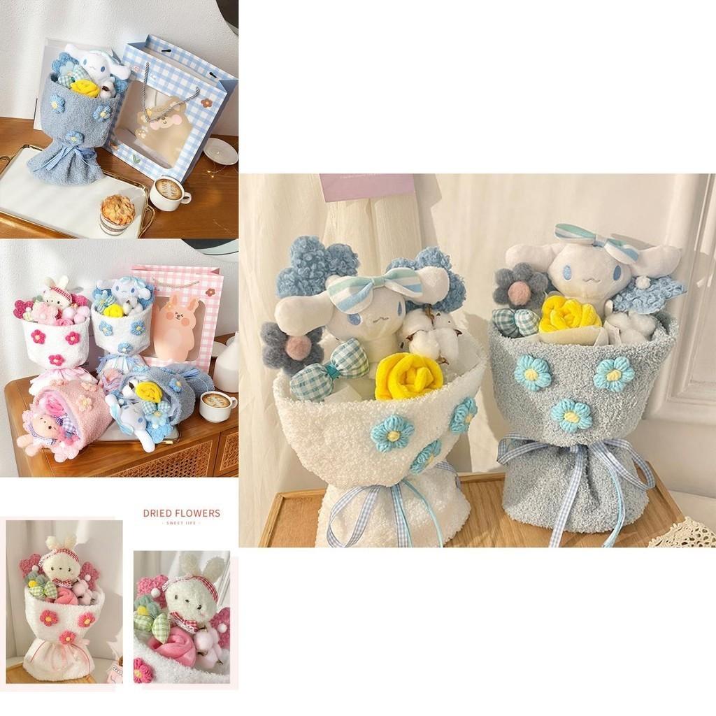Cinnamoroll Rabbit Bouquet Plush Toy Girls Valentine's Day Gift