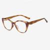 Blue Light Blocking Eyeglasses Transparent Grey TR90 Frame Designer Eye Wear Retro Style Modern Oversized Eyewear