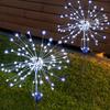 200LED LED Solar Fireworks Lights Outdoor Grass Globe Dandelion Lamp for Garden Lawn Landscape Lamp Holiday Light