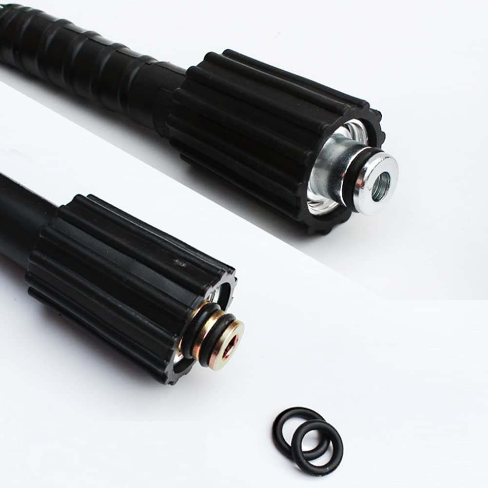 14mm Pressure Washer O-Ring Seal Kit, 10 Pieces Universal Rubber O-Ring Seal Assortment Replacement For Pressure Washer Pump Hose