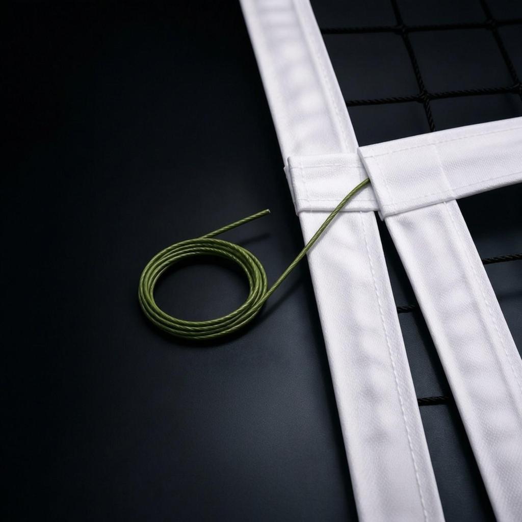 Volleyball Net Reinforced with Carrying Bag Indoor for Clubs
