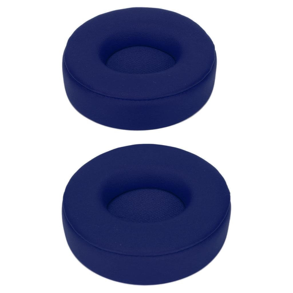 2pcs For SoloPro Ear Pads Elastic Wireless On Ear Headphones Replacement Earpad CoverDark Blue