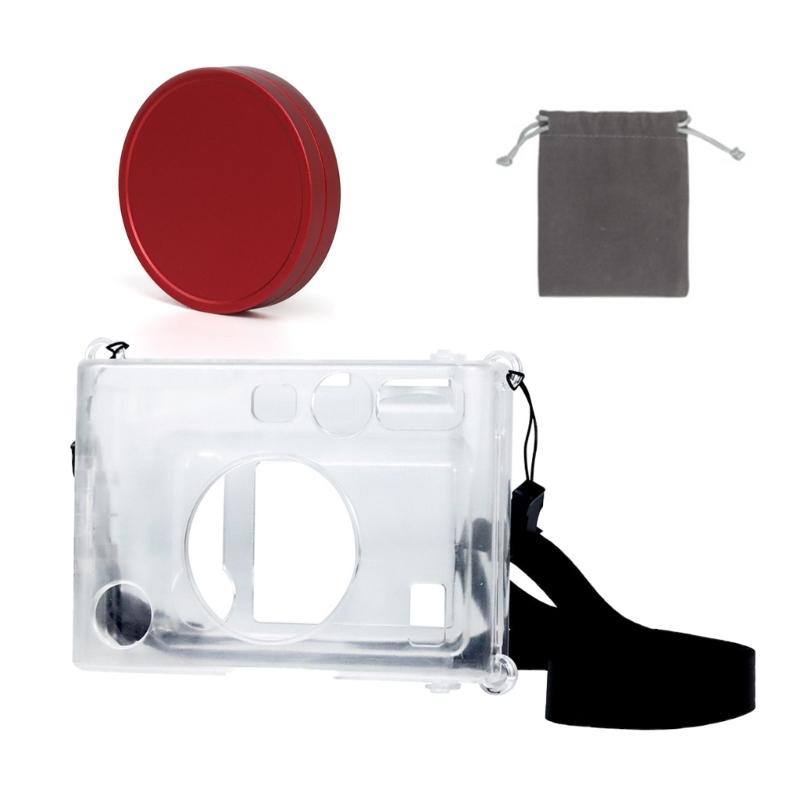 Aluminum Lens Cover 55mm Front Lens Caps for EVO Camera Lens Cover with Camera Case Protect Lens from Water and Dust