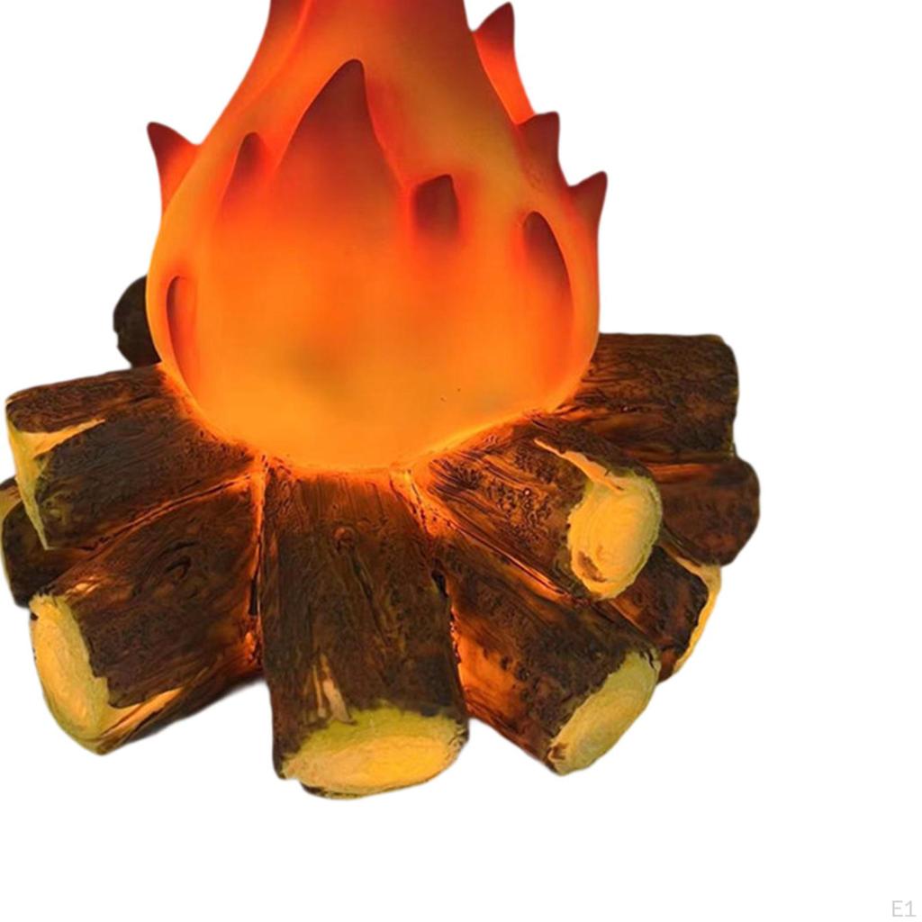 Fireplace Lantern Decorative Art Decor Indoor Outdoor Vintage Portable Light for Living