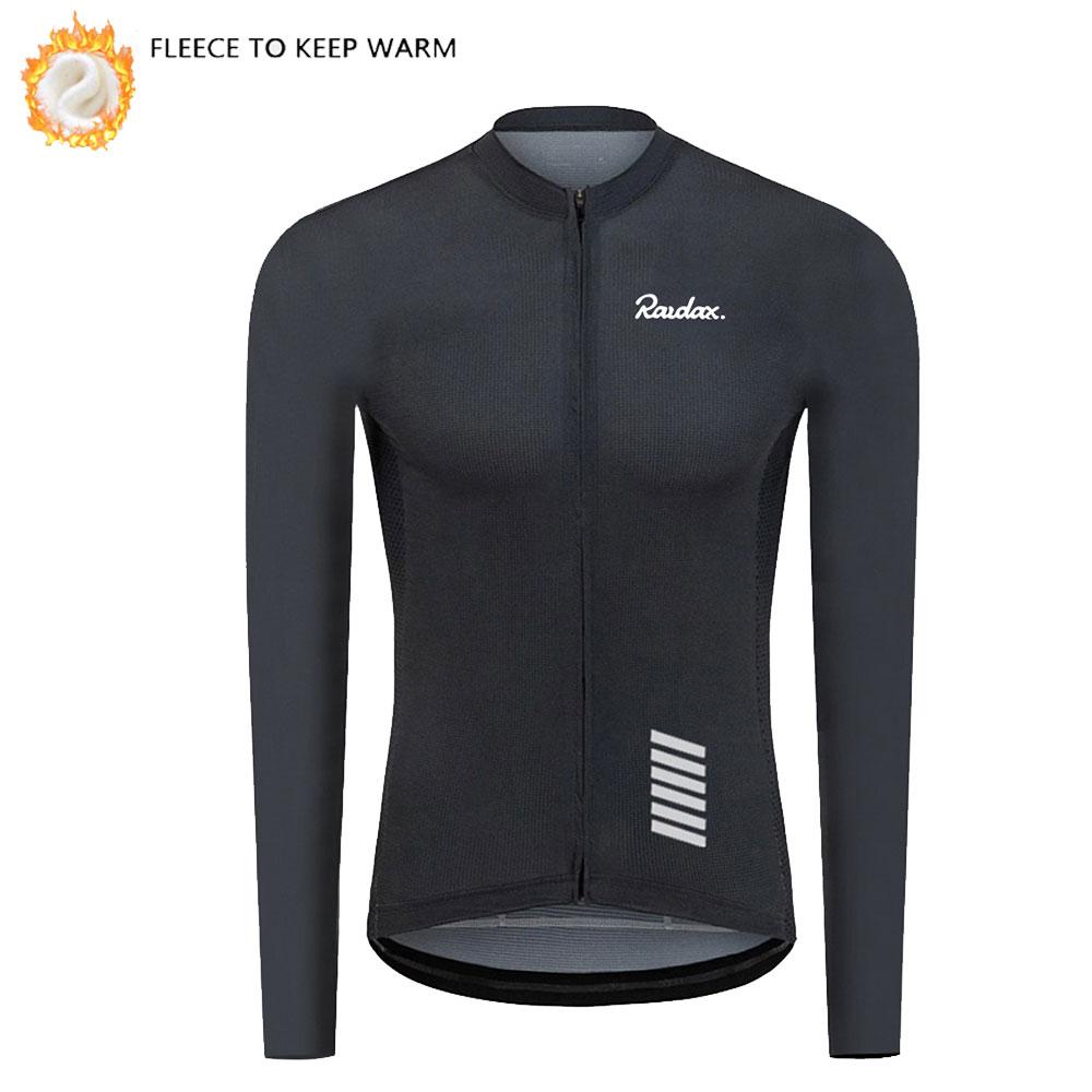Winter Thermal Fleece Man's Long Sleeves Warm Cycling Jersey Set Windproof Warm MTB Road Bike Sportswear 2026 Winter Fleece Warm Cycling Suit Set