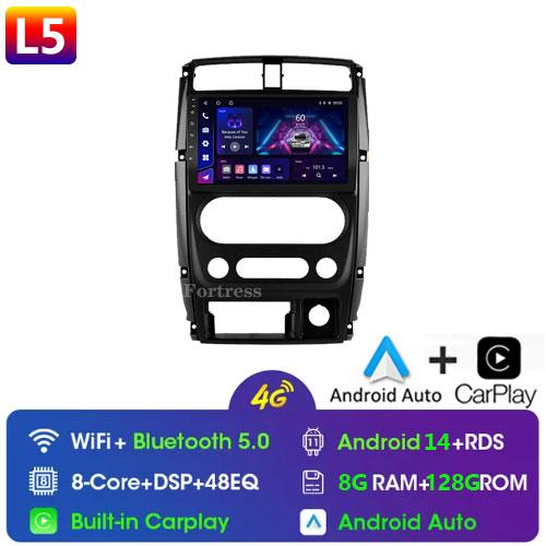 9" Auto android 12 Car Multimedia For Suzuki Jimny 2005-2019 2Din Navigation GPS 4G Carplay Wirerless Car AutoRadio Video Player