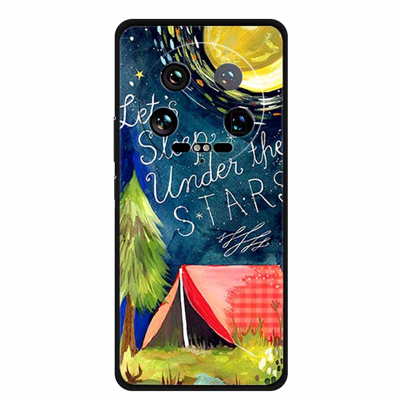 For Xiaomi 14 Ultra 5G Case 6.73" Luxury TPU Soft Silicone Back Cover for Xiaomi 14 Ultra Phone Cases Mi 14Ultra Funda TPU Shell