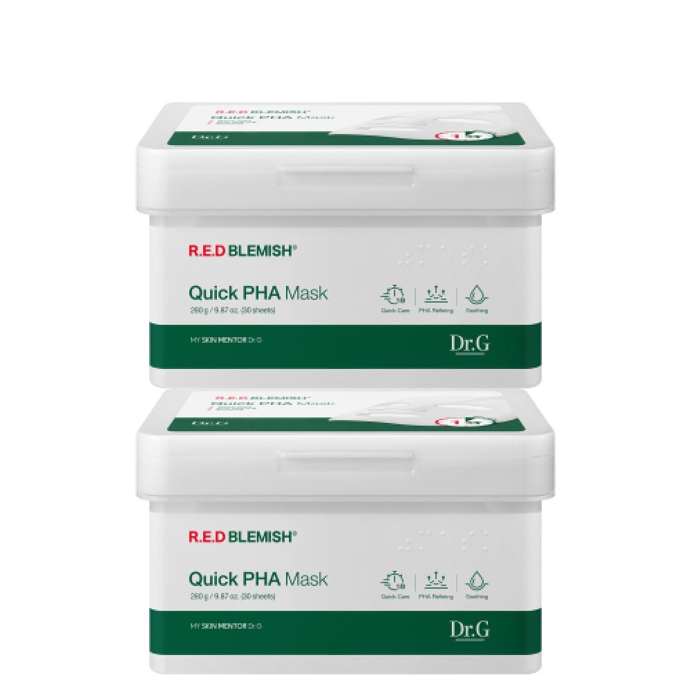 Dr.g Red Blemish Quick Paha Mask 60 Sheets  30 Sheets X 2 
