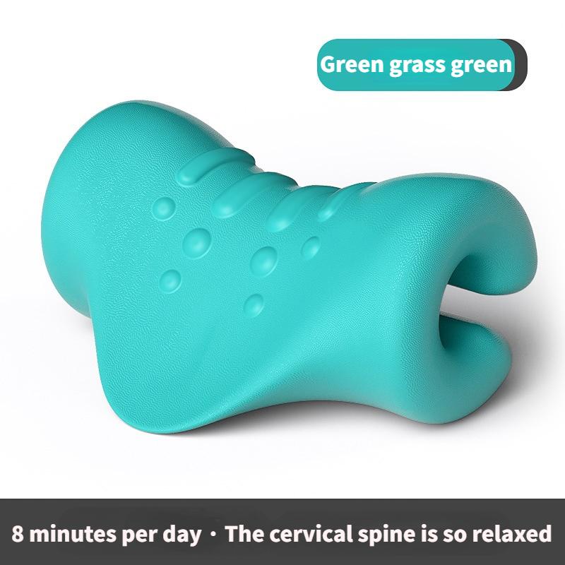 Cervical Spine Stretch Gravity Muscle Relaxation Traction Neck Stretcher Shoulder Massage Pillow Relieve Pain Spine Correction