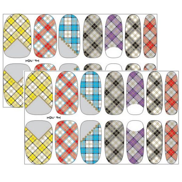 

2 наклейки для ногтей Honey Girl, TF-201