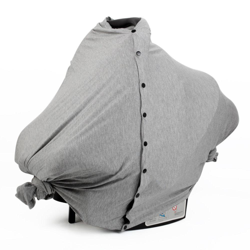 Breathable Breastfeeding Poncho Button Closure Nursing Shawl Breastfeeding Cover