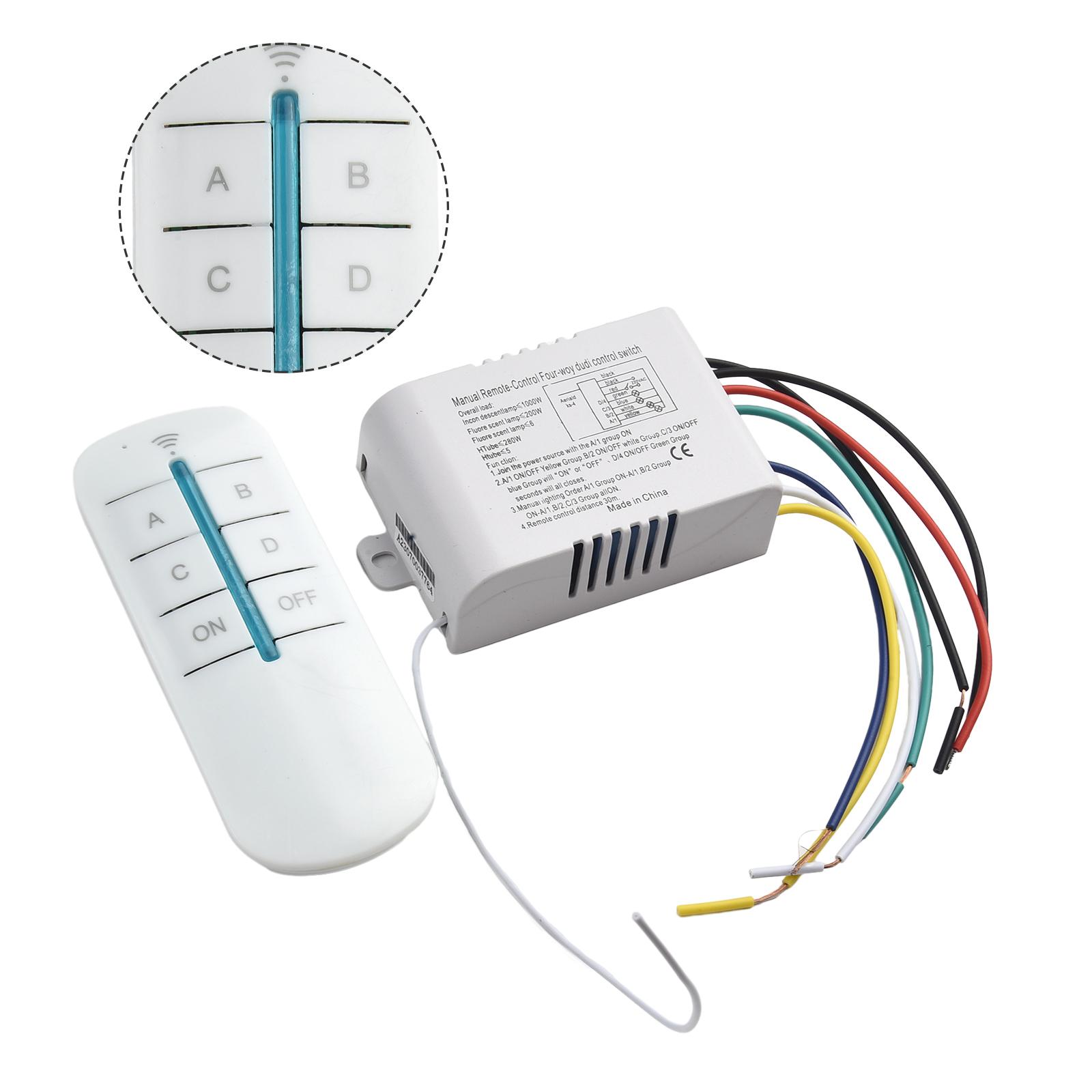 Переключатель Пульт Дистанционного Управления Проходной Приемник Гаражное Освещение Запчасти Лестница Передатчик Склад Беспроводной Горячая Распродажа