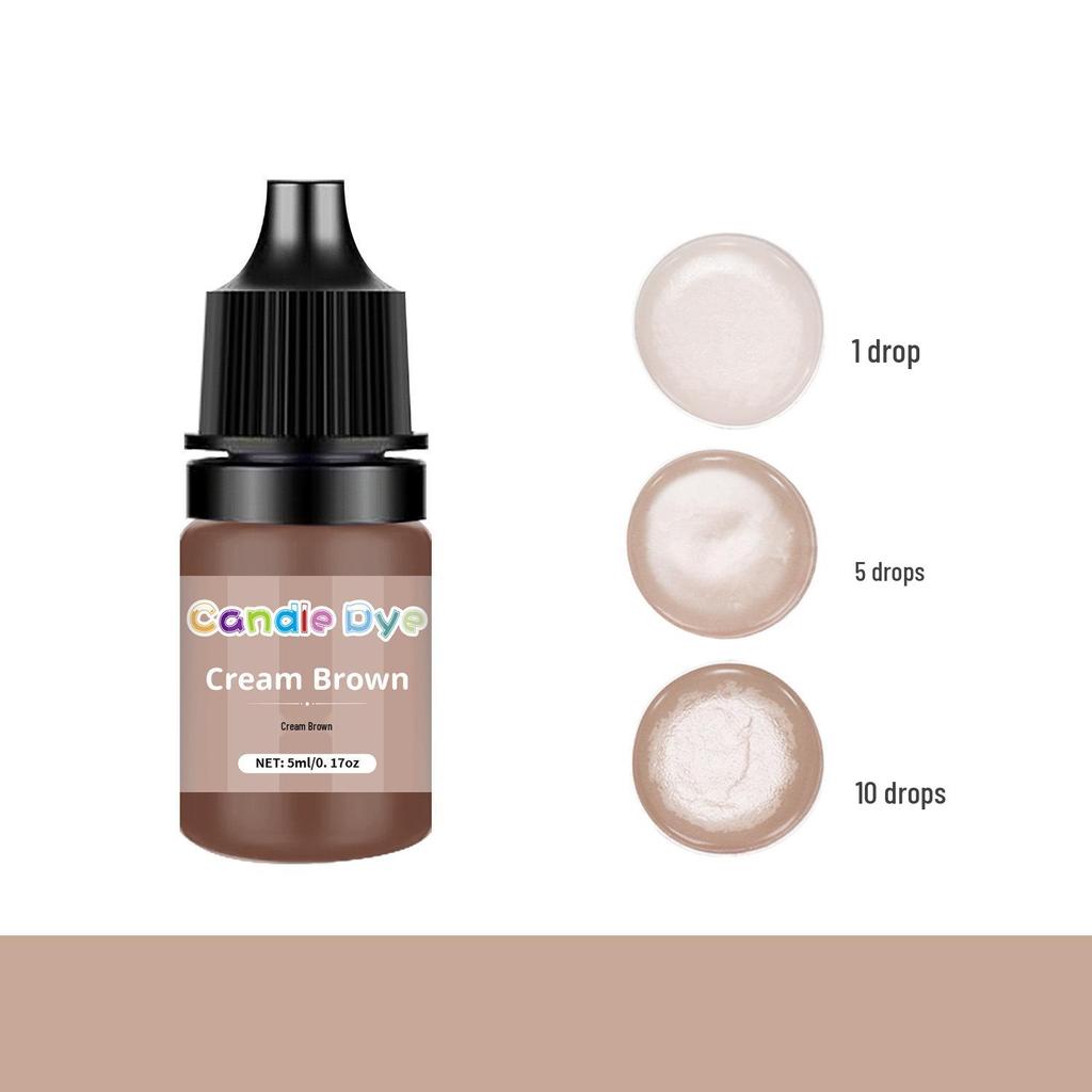 48 Color 5ML High Concentration Color Essence for Aromatherapy Candles & Handmade Soap DIY Silicone Pigment