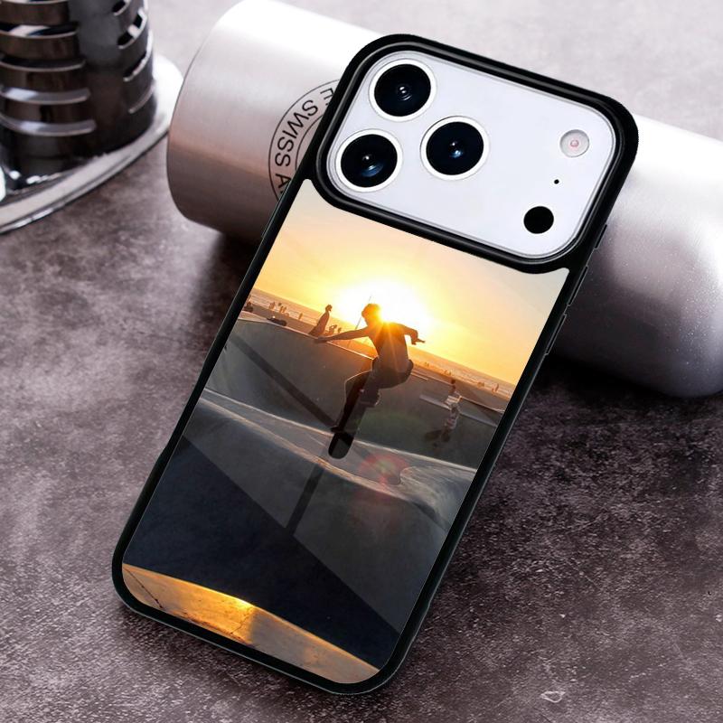 Cool Skate soft Phone Case For iPhone 17 16 15 14 13 12 11 Pro Max Plus 17Air Soft Silicone Cover