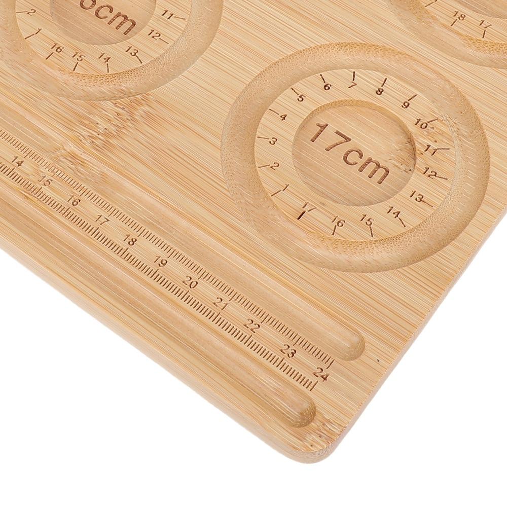 Solid Wood Jewelry Making Bead Board 26.5*20*1cm DIY Bead Board Jewelry Design Tray For Handcraft