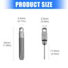 Phone Card Needle Outdoor Tool Small Metal Card Removal Needle Keychain Pendant Card Extractor Portable Small Crowbar