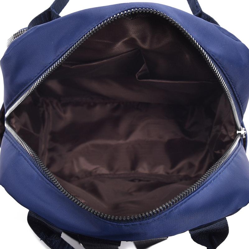 Water-Repellent Oxford Women Backpack Female Travel Shoulder Bag Schoolbag For Teenage Girls Solid Color Bookbag