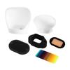 Professional Flash Kit Strobe Accessories Color Honeycomb Strobe Body Dome Flash Accessory Easy To Attach and Suitable for Godox and Other Flashes