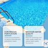 Clear Water Solution with Chlorine Tablets Use Friendly Pool Sanitation with Low Chlorine Tablets Safe for Home Hotel