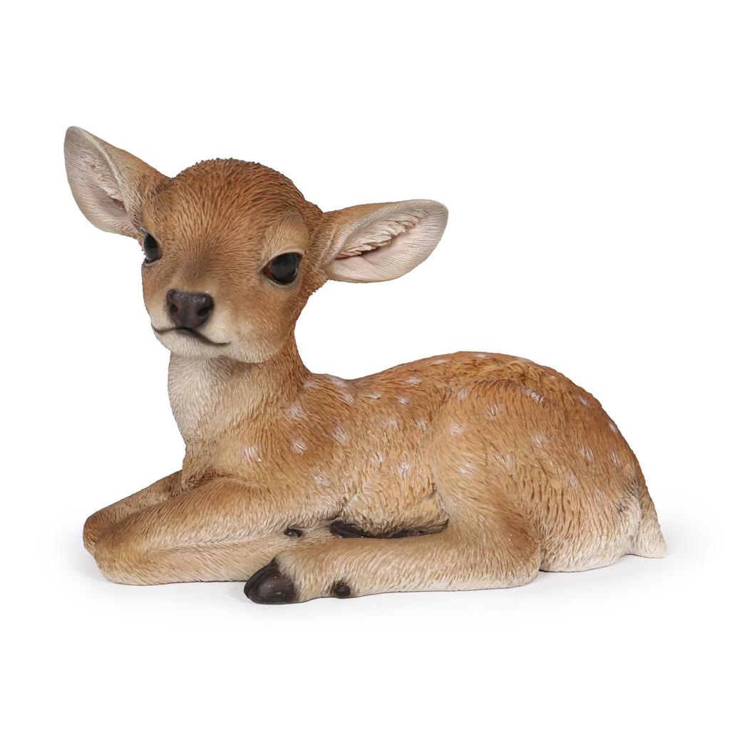 Ubia Deer (Small) 21.5 X 11.6 X 15.4 Cm Doll Figurine Ornament Animal Garden Decoration Deer H18443
