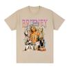 Britney Spears Fashion Aesthetic Graphic T Shirt 100% Cotton Casual T-shirts Harajuku Vintage Short Sleeve Tee Shirt Unisex