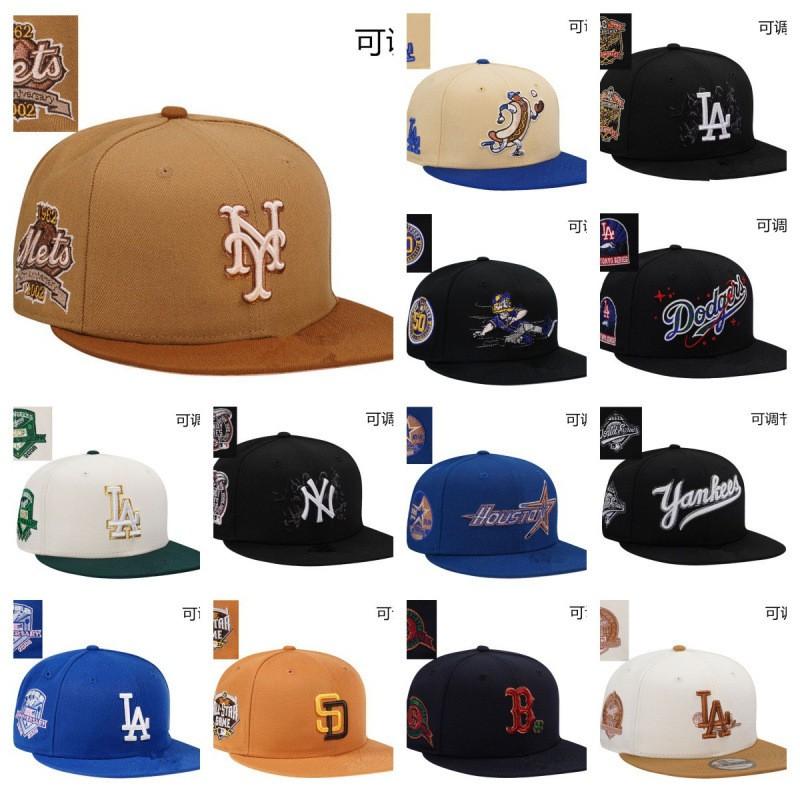 LA Dodgers Embroidered Baseball Cap Adjustable Flat Brim Street Hip Hop