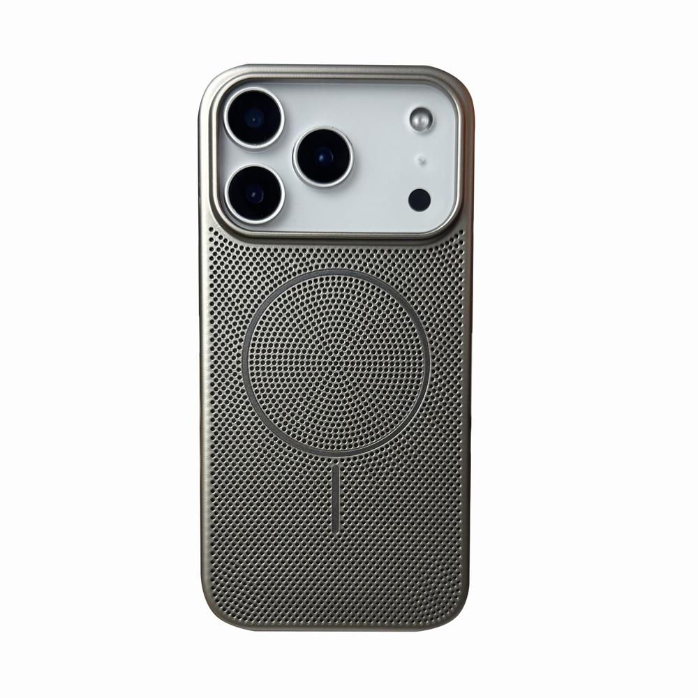 

Heat Dissipation Cooling Magnetic Case For iPhone 17 16 15 14 13 12 11 Pro Max Plus Air Grid Breathable For Magsafe Slim Cover iPhone 13 Pro Max