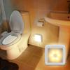 Intelligent Motion Sensing 6-LED Floor/ceiling/wall Lights - Energy-saving, Plug and Play Installation, Modern Square Design (battery Free)