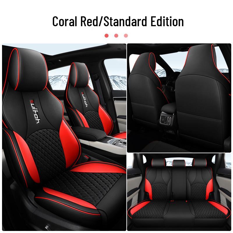 BYD Song PLUS Car Seat Cushion: Full Surround Mesh Cloth Cover, All-Season Use