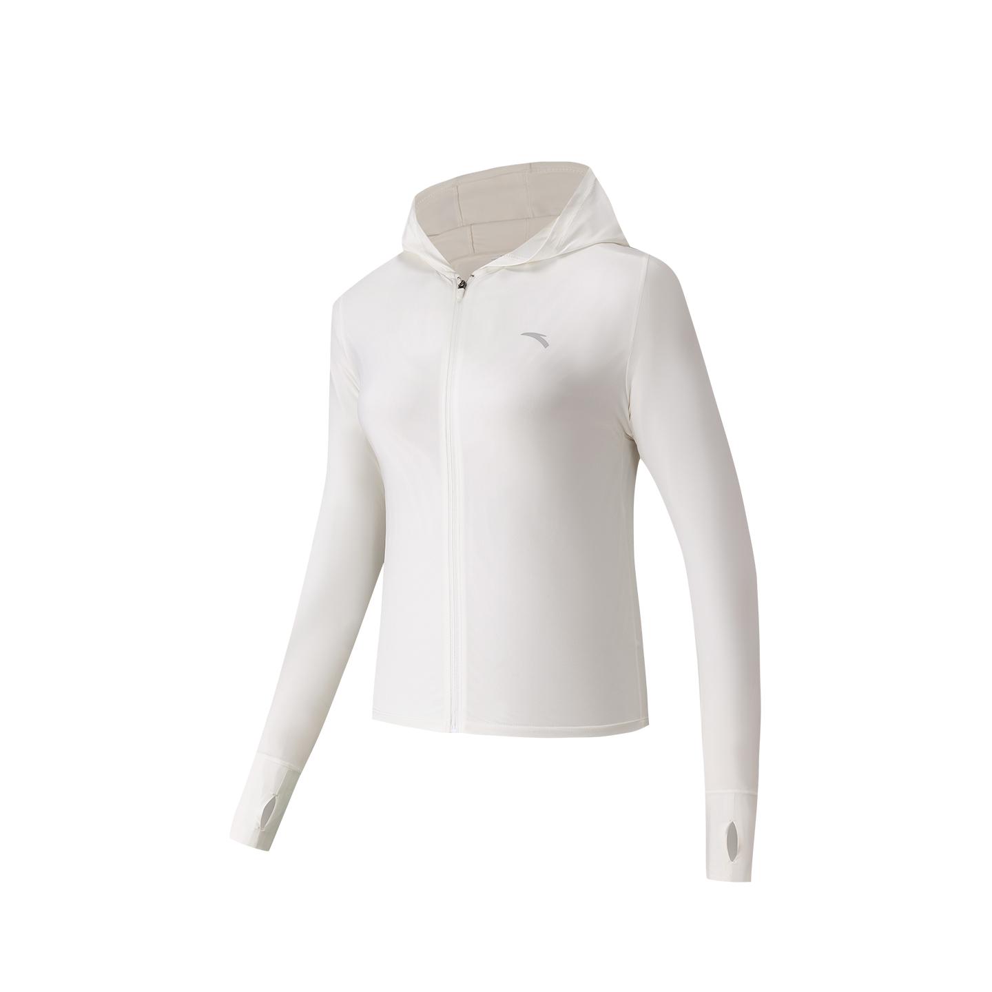 

Anta Knitted Sports Jacket Women tops Paper-White 962627703-1 XS