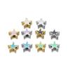 5Pcs 10mm Stainless Steel Morandi Color Enamel Starfish Beads Star Charm DIY Jewelry Making Summer Woven Bracelet Girls Findings