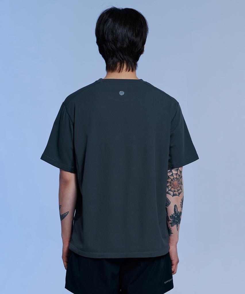 OFFGRID Ventra Octa Short Sleeve T-Shirt - Charcoal
