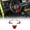 FXETRNL Steering Wheel Button Decoration Frame Protective Cover for Suzuki