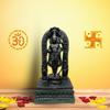 'Lord Ram Lalla Idol' Black Marble Dust and Resin Figurine Idol Statue | Shri Ram Murti Showpiece for Mandir Home Decor (Height 9 Inches)