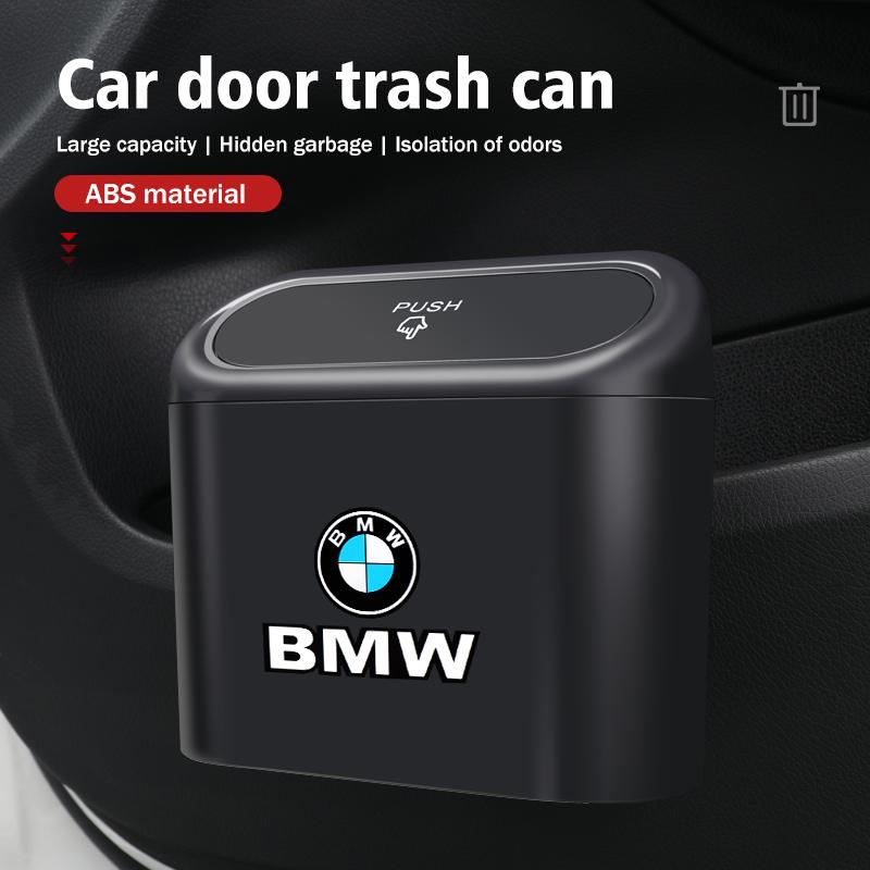 For BMW Car Hanging Plastic Storage Can With Lid Auto Accessories E87 E70 E91 E30 G20 E92 E93 E60 E46 E90 G30 E53 X1