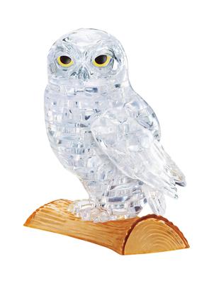 Puzzle Cristal 42 Pièces Beverly, Hibou, Transparent