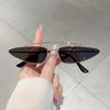 Triangle Shaped Sunglasses Men New Fashion Vintage Solid Color Sun Glasses Women Retro Double Bridge Brand Design Shades