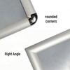 Retractable Stainless Steel A4 Display Stand