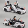 1/22 Scale Maserati MC20 Sport Car Model with Sound and Light, Pull Back Alloy Model Diecast Model Car for Kids Toy Gift